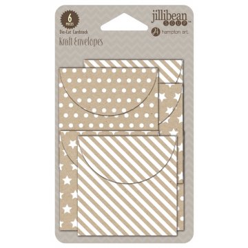 Jillibean Soup - Mini Envelopes Kraft