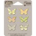 Jillibean Soup - Mix the Media Collection - Die Cut Vellum Shapes - Butterfly