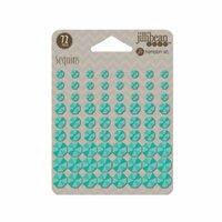 Jillibean Soup - Adhesive Sequins - Teal