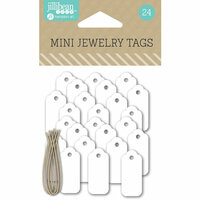 Jillibean Soup - Mini Jewelry Tags - White