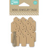 Jillibean Soup - Mini Jewelry Tags - Kraft