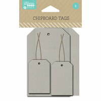 Jillibean Soup - Cardstock Tags - Chipboard