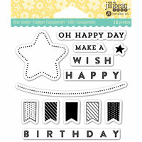 Jillibean Soup - Shaker Clear Acrylic Stamps - Oh Happy Day