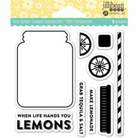 Jillibean Soup - Shaker Clear Acrylic Stamps - Lemonade