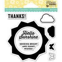 Jillibean Soup - Shaker Clear Acrylic Stamps - Sunshine