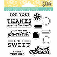 Jillibean Soup - Shaker Clear Acrylic Stamps - Sweet Moment