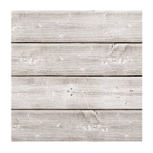 Jillibean Soup - Mix the Media Collection - 3D Wood Plank - 6 x 6 - White