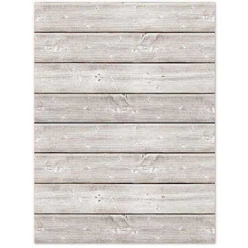Jillibean Soup - Mix the Media Collection - Wood Panel - 12 x 16 - White