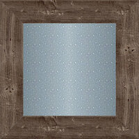 Jillibean Soup - Mix the Media Collection - 12 x 12 Wood Framed Galvanized