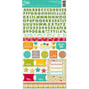 Jillibean Soup - Mushroom Medley Collection - Cardstock Stickers