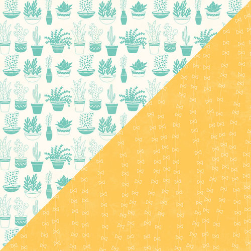 Jillibean Soup - Hardy Hodgepodge Collection - 12 x 12 Double Sided Paper - Pinch of Plants
