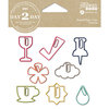 Jillibean Soup - Day 2 Day Collection - Paper Clips - Wine