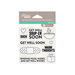 Jillibean Soup - Clear Acrylic Stamps - Get Well