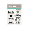 Jillibean Soup - Clear Acrylic Stamps - Friends