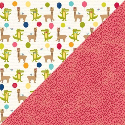 Jillibean Soup - Souper Celebration Collection - 12 x 12 Double Sided Paper - Bite of Blast