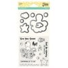 Jillibean Soup - Shaker Die and Clear Acrylic Stamp Set - Octopus