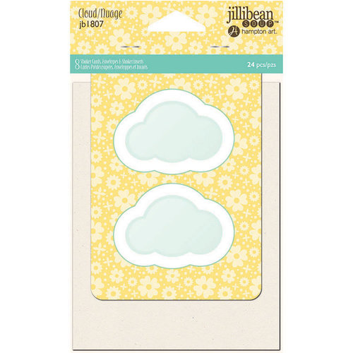 Jillibean Soup - Shaker Card Set - Cloud