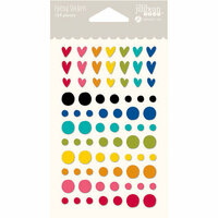 Jillibean Soup - Rainbow Roux Collection - Epoxy Stickers