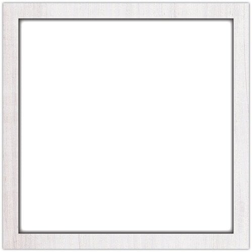 Jillibean Soup - Mix the Media - 12 x 12 Surface - Whitewash - White Framed