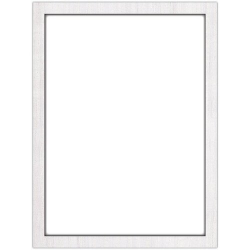 Jillibean Soup - Mix the Media - 12 x 16 Surface - Whitewash - White Framed