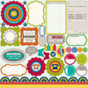 Jillibean Soup - Neopolitan Bean Bisque Collection - Pea Pods - 12 x 12 Die Cut Paper - Shapes