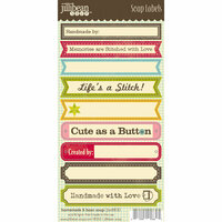 Jillibean Soup - Homemade 6 Bean Soup Collection - Cardstock Stickers - Soup Labels