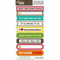Jillibean Soup - Cardstock Stickers - Soup Labels - Funny Sayings