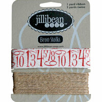 Jillibean Soup - Bean Stalks Collection - Ribbon - Numbers