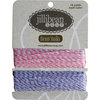 Jillibean Soup - Bean Stalks Collection - Bakers Twine - Pink and Purple