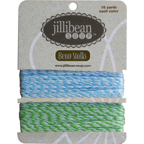 Jillibean Soup - Bean Stalks Collection - Bakers Twine - Turquoise and Green