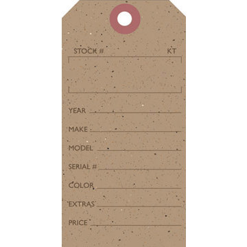 Jillibean Soup - Kraft Collection - Shipping Tags - Stock Tag