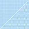 Jillibean Soup - Soup Staples Collection - 12 x 12 Double Sided Paper - Light Blue Sugar