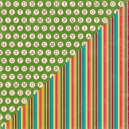 Jillibean Soup - Sweet and Sour Soup Collection - 12 x 12 Double Sided Paper - Raisins