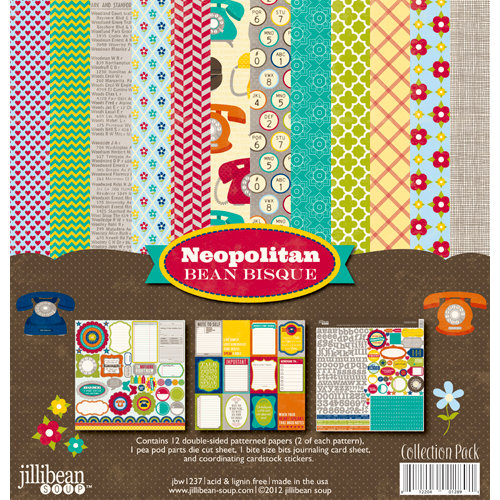 Jillibean Soup - Neopolitan Bean Bisque Collection - 12 x 12 Collection Kit