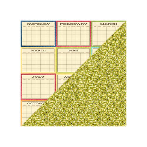 Jillibean Soup - County Pumpkin Chowder Collection - 12 x 12 Double Sided Paper - Vegetable Stock