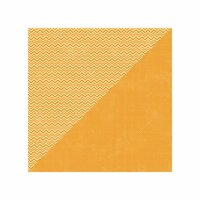 Jillibean Soup - Soup Staples II Collection - 12 x 12 Double Sided Paper - Orange Salt