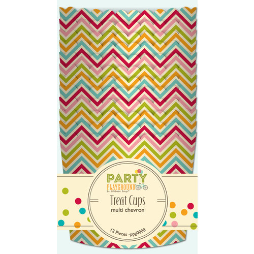 Jillibean Soup - Party Playground Collection - Treat Cups - Multi Chevron