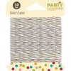 Jillibean Soup - Party Playground Collection - Bakers Twine - Licorice Grey