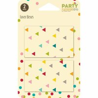 Jillibean Soup - Party Playground Collection - Favor Boxes - Multi Triangle