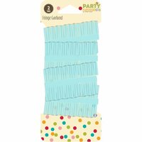 Jillibean Soup - Party Playground Collection - Fringe Garland - Rock Candy Blue