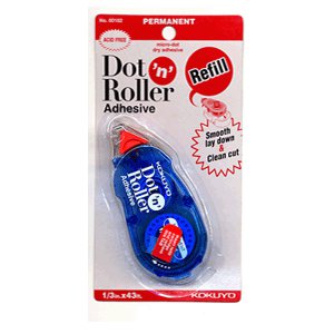 Kokuyo - Dot n Roller Adhesive - Permanent - Refill