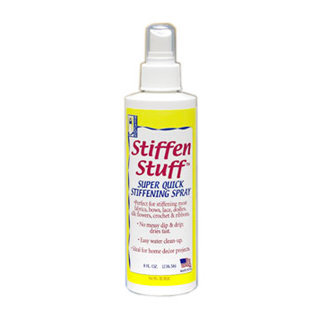 Beacon Adhesives - Stiffen Stuff - Super Quick Stiffening Spray - 8 ounces - Use on Ribbon