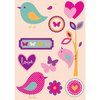 Kaisercraft - Butterfly Kisses Collection - Printed and Layered Chipboard