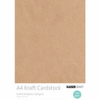 Kaisercraft - A4 Cardstock Pack - Kraft - 20 pack