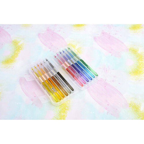 Kaisercolour Gel Pens 48/Pkg-Pastel Glitter Metallic Neon