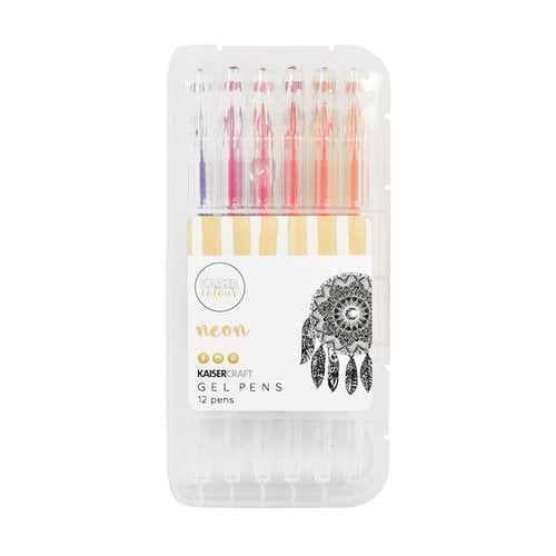 Kaisercraft - Kaisercolour - Gel Pens - Neon - 12 Pack