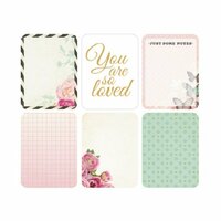 Kaisercraft - Captured Moments Collection - 3 x 4 Double Sided Journal Cards - Sparkle