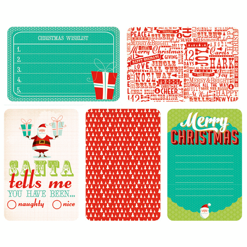 Kaisercraft - Captured Moments Collection - Christmas - 4 x 6 Cards - December 25th