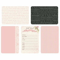 Kaisercraft - Captured Moments Collection - 4 x 6 Cards - Rock a Bye Baby Girl