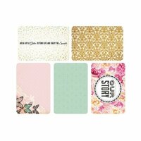 Kaisercraft - Captured Moments Collection - 4 x 6 Double Sided Journal Cards - Sparkle